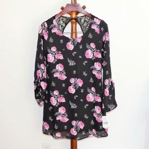  Speechless floral tunic dress